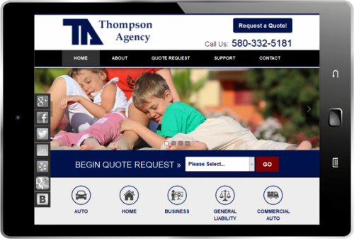 Responsive for Mobile Tablets